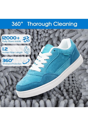 Monyee Filtmonster Gri Çamaşır Makinesi Ayakkabı Yıkama Seti: 1 Adet Ayakkabı Torbası + 1 Adet Ağlı Çamaşır Torbası, Otomatik Kilitleme Renee, Dayanıklı Konstrüksiyon, Yüksek Su Geçirgenliği Gri