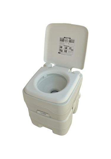 Porvaletti Portatif Seyyar Tuvalet, 20 Lt Pis Su Tankı