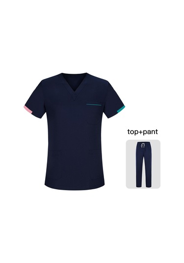 Suntek Magideal Kadın Erkek Scrubs Set Modern Dayanıklı XLacivert XL