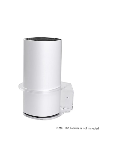 Hombey Tp-link Deco M4/s4/p9 İçin Şeffaf Duvar Tutucu - Sinyal Geliştirici Ve Güvenli Konumlandırıcı 1 Adet Beyaz