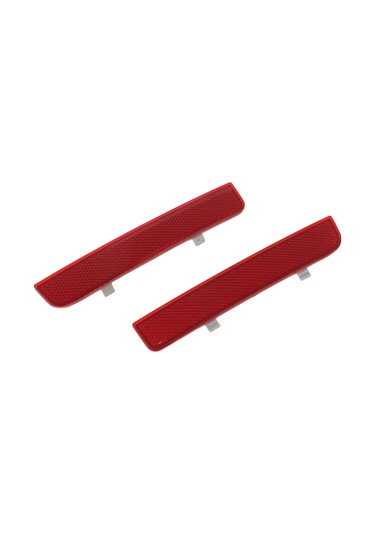 Reedark Arka Tampon Reflektör Lr006348 Lr006349 Xff000021 Xff000031 - Range Rover L322 2002-2012 Ve Freelander 2 L359 2006-2015 Uyumlu, Abs Malzeme, Güvenli Sürüş İçin Görünürlük Artırıcı