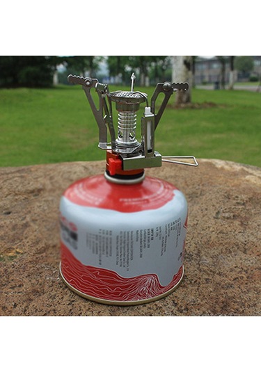 Wezone Kampçılar İçin Hafif Taşınabilir Alüminyum Ocak - 3000w Güçlü Gümüş