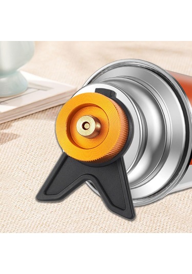 Suntek Bahçe Sırt Çantasıyla Seyahat Tencere Için Kamp Sarı Gaz Tankı Adaptörü Sarı