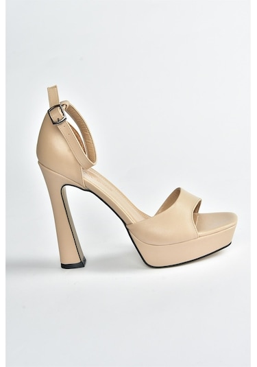 Fox Shoes Ten Kadın Topuklu Ayakkabı K404580109