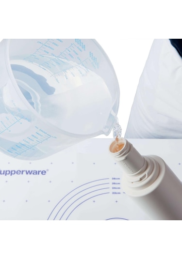 Sihirli Hamur Açma Su Mavisi Merdane Ve Kalıplar Mavi