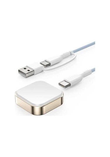 Novahub Samsung Uyumlu Galaxy Watch 7/ultra/6/5/4/3 İçin Kablosuz & Usb C Şarj Cihazı, 40-47mm, Evrensel Kullanım As Picture