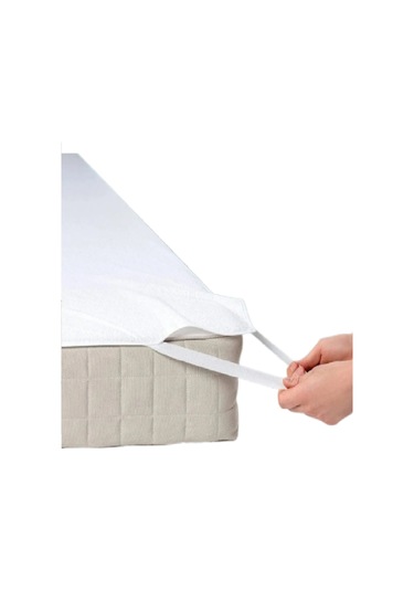 Bebesi Sıvı Geçirmez Micro Kumaş Alez Çarşaf 100x200 Cm Beyaz