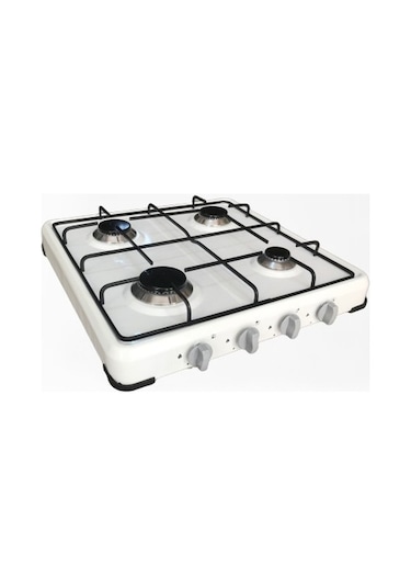 Baha 4 Gözlü Setüstü Emaye LPG Ocak