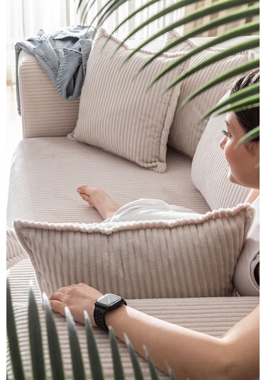 Katt Modüler Ekstra Rahat İskeletli 2 Li Koltuk 10 Renk Krem