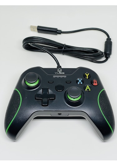Yues Xbox One Gamepad Oyun Kolu PC Uyumlu Joystick Kablolu (Xbox One (S)(X) / PC Uyumlu)