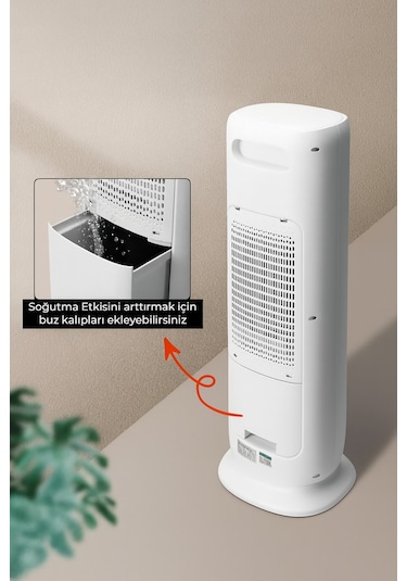 Uzaktan Kumandalı Sıcak Soğuk Hava Isıtıcı Soğutucu Ünite