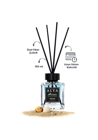 Nature's Scents Bergamot & Patchouli + Mixed Berries + Ocean Bambu Çubuklu Oda Kokusu 3 x 100 ML