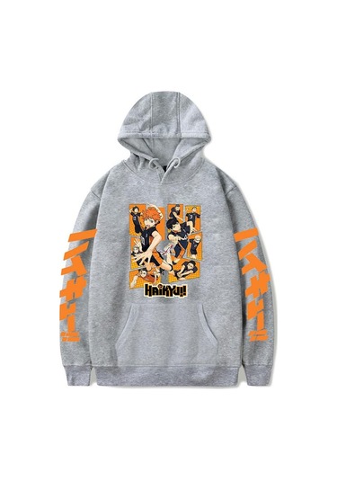 Pembe Anime Haikyuu Hoodies Tişörtü Erkek/kadın Karasuno Fly Yüksek Grafik Streetweed Kazak Kış Sıcak Unisex Anime Tişörtü Pembe