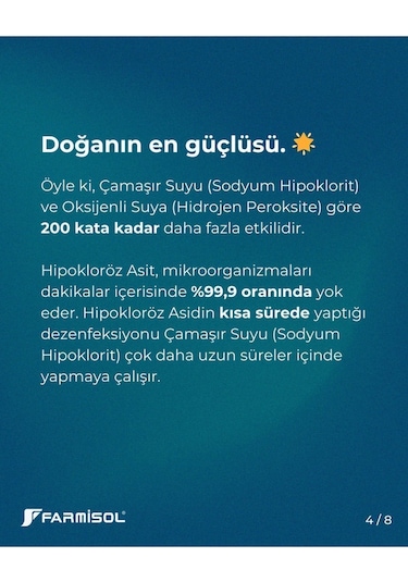 Farmisol Kişisel Kullanım Antiseptiği 5'li Set