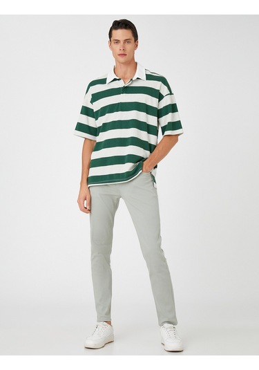 Koton Basic Gabardin Pantolon 5 Cep Düğme Detaylı Nane Yeşili 3sam40011hw 3SAM40011HW660 Mint Koton Basic Gabardin Pantolon 5 Cep Düğme Detaylı Nane Yeşili 3sam40011hw 3SAM40011HW660 Mint