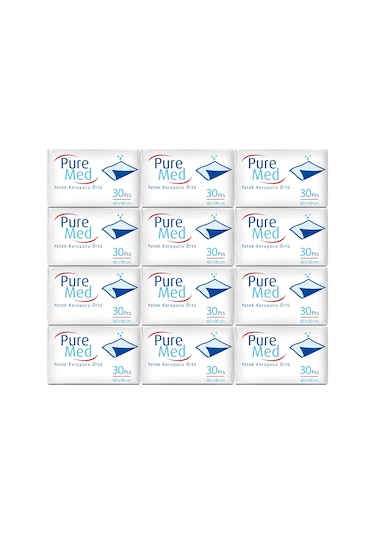 Puremed Hasta Yatak Koruyucu 12 x 30'lu 60 x 90 CM