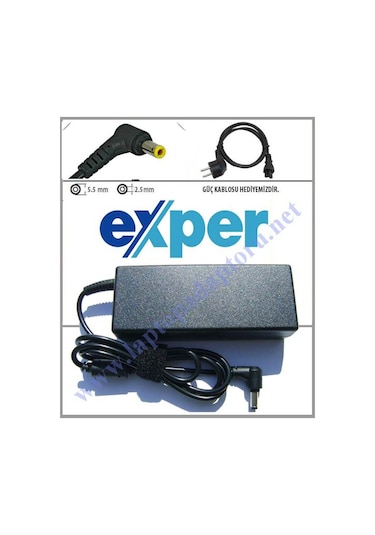 Exper W258HP Uyumlu 19v 4.7A 90 W Laptop Adaptörü