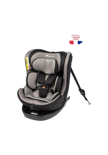 Bebeconfort Evolvefix İ-size 360 Derece Dönebilen Yatabilen İsofix'li 0-36 Kg Oto Koltuğu Grey Mist
