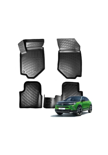 Opel Mokka 3D Havuzlu Paspas 2021 Sonrası