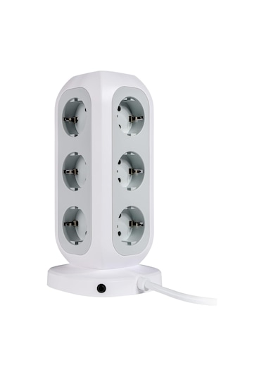Verbatim 49547 - Eupt-01 Eu Power Tower - 11xac / 2xusb / 2xtype-