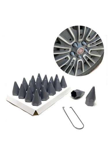 Sivri Mermi Bijon Kapağı Sökme Aparatlı Gri 17 Mm