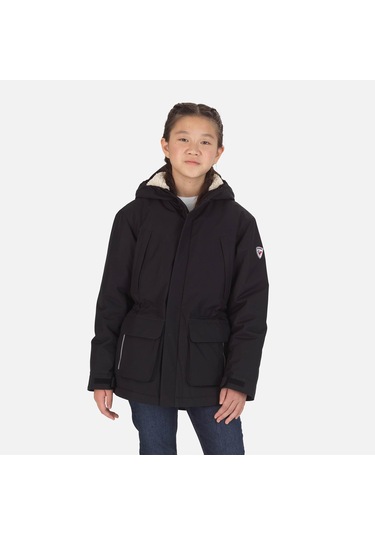 Rossıgnol Rossignol Parka Erkek Çocuk Siyah Kayak Ceketi 200