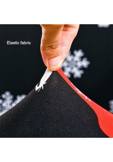 Monyee Ofis Sandalyesi Kılıfı Orta Boy - Yüksek Esneklikli, Yırtılmaya Dayanıklı, Dekoratif Ve Tam Koruma Sağlar Siyah