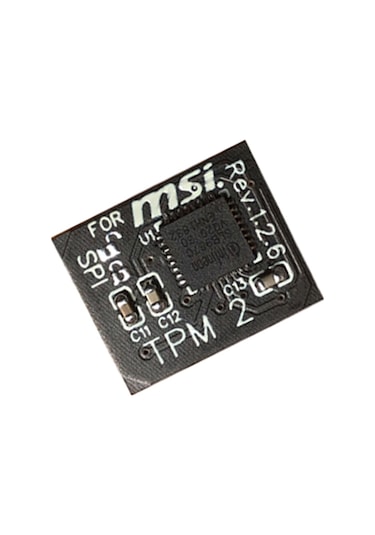 Uzaktan Kart 12 Pin Spı Tpm2.0 Güvenlik Modülü Msı Anakart İçin