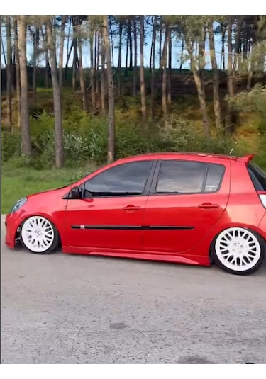 Renault Clio 3 Gt Yan Marşpiyel Takımı - Plastik