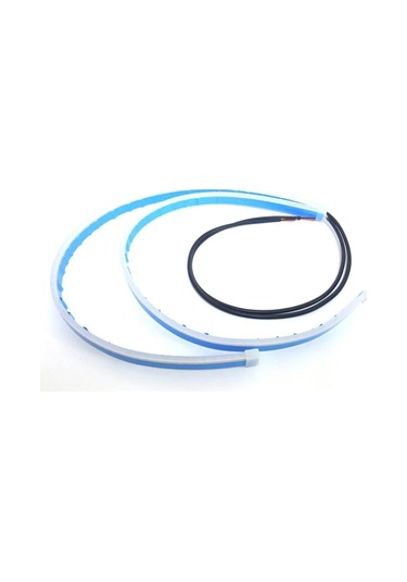 Fiat Tofaş Uno Uyumlu Far Üstü Far Içi Kayar Led 60 Cm Selamlamalı Sc