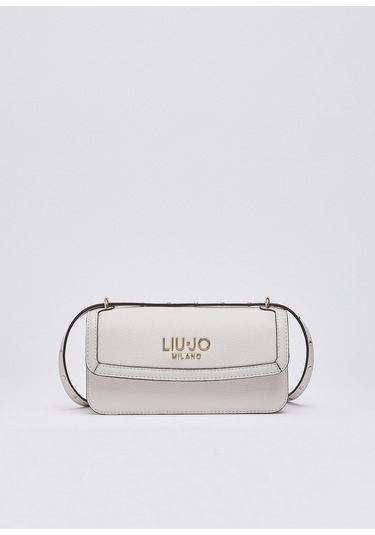 Liu.jo Aa6073e1012 Leather Kadın Omuz Çantası Krem
