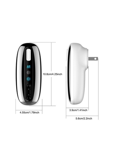 Novahub 90v-250v Pratik Kullanım İyon Hava Temizleyicisi - Taşınabilir Koku Çıkarma Cihazı, Boyut:ab Fişi Diğer Diğer