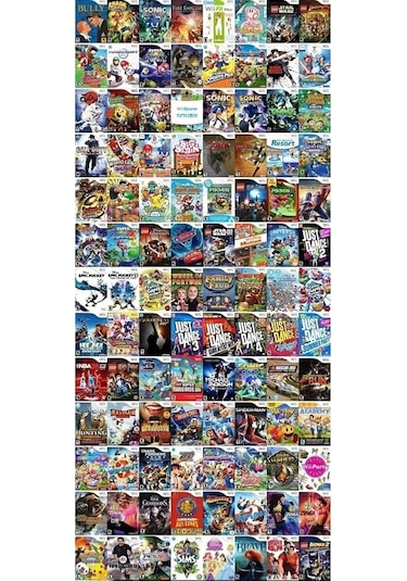 Nintendo Wii + HDMI + 250 GB + 100 Oyun + Sport Paket + Tek Kişilik