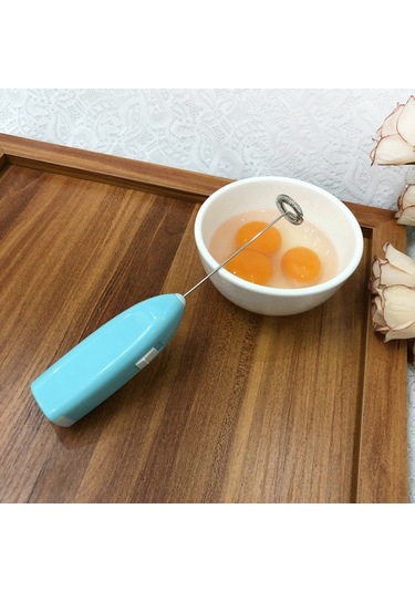 Kosona Ev Kullanıma Elektrikli El Mikseri - Kahve Ve Gıda Karıştırıcı, Paslanmaz Çelik Uç, Tek Tuş Kumanda, Yeşil Diğer