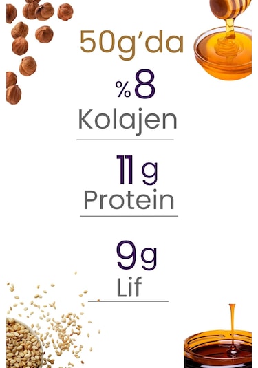 Balanu Kolajen Kakao & Fındık Brownie 50gr X3 Adet