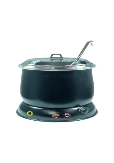 Üret Çelik 10 Litre Siyah Çorba Isıtıcısı Crb 1-72254