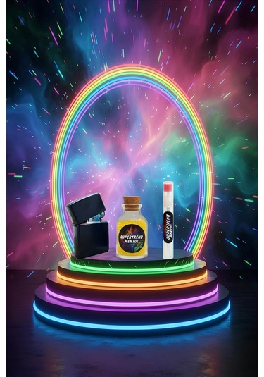 Mentol Topu 1000 Adet Limon Mentol 1 Adet Apliaktör, Zippo Çakmak Hediye Çok Renkli