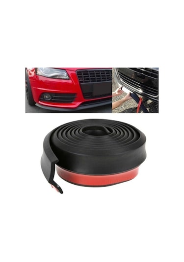 Samurai Ez Lip Ön Lip Kauçuk Esnek Yumuşak 3m Yapışkanlı Ek Tampon Altı Dil Karlık Ön Ek 2.5 M 00 Şüscaroto Aksesuar