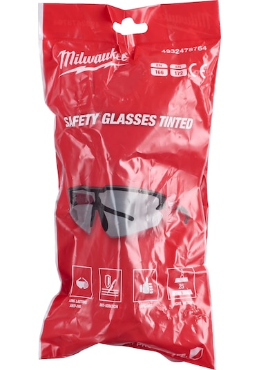 Milwaukee Geliştirilmiş Koruyucu Gözlük Siyah 4932478764