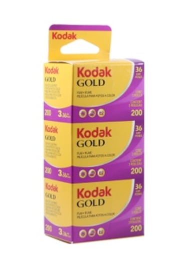 Kodak Gold 200 Asa 135/36 + 3 Adet