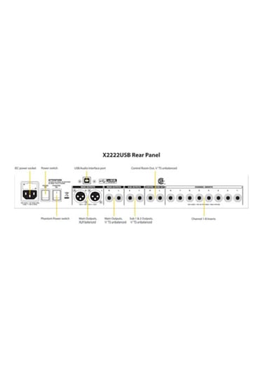 Behringer Xenyx X2222Usb Mikser