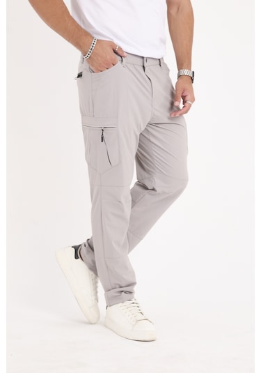 Camp532 Outdoor Tactical Su İticili Likralı Yazlık Erkek Taktik Pantolon Taş