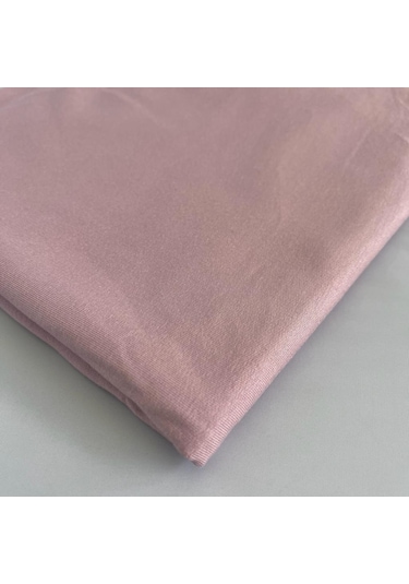 Viskon İki İplik Kumaş Pudra Pembe