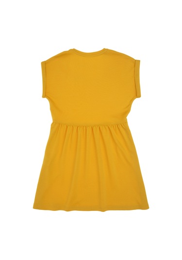 U.s. Polo Assn. Kız Çocuk Koyu Sarı Elbise Örme 50306259-vr094 Koyu Sarı