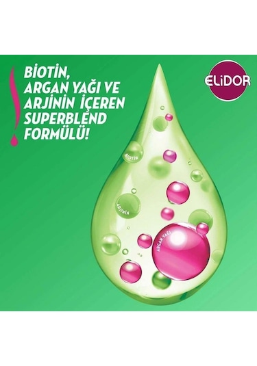 Elidor Uzayan Saçlar Şampuan 400 Ml