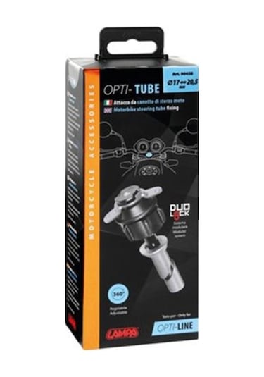 Lampa Opti-Tube 17-20,5Mm Üst Köprü Motosiklet Telefon Bağlantı A