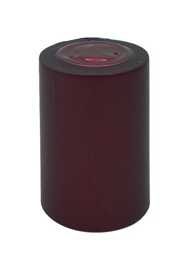 Afracam Bordo Renkli Şişe Kapüşonu Kilit Sistemi Mühür 100 Adet