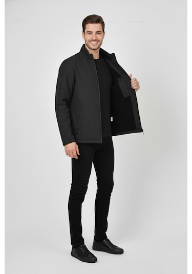 Erkek Hakim Yaka İçi Polarlı Spor Mont 99546 Bgl-st04879 Haki