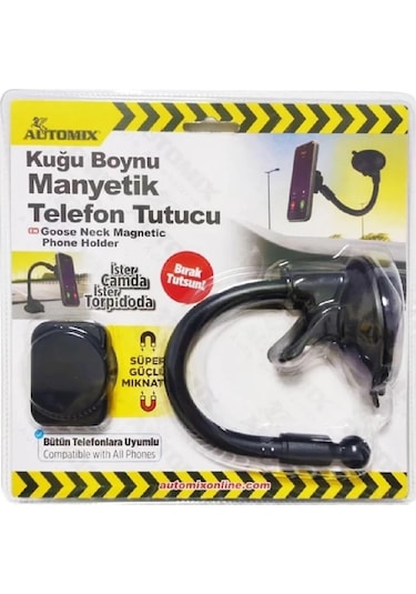 Kuğu Boynu Manyetik Tutucu Her Telefona Uyumlu