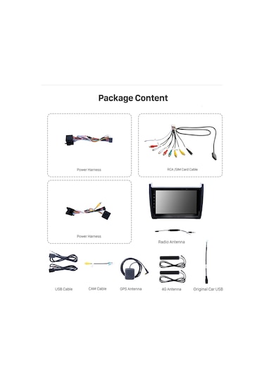 Vw Polo 2012+ Multimedya Navigasyon Usb Kamera Carplayer